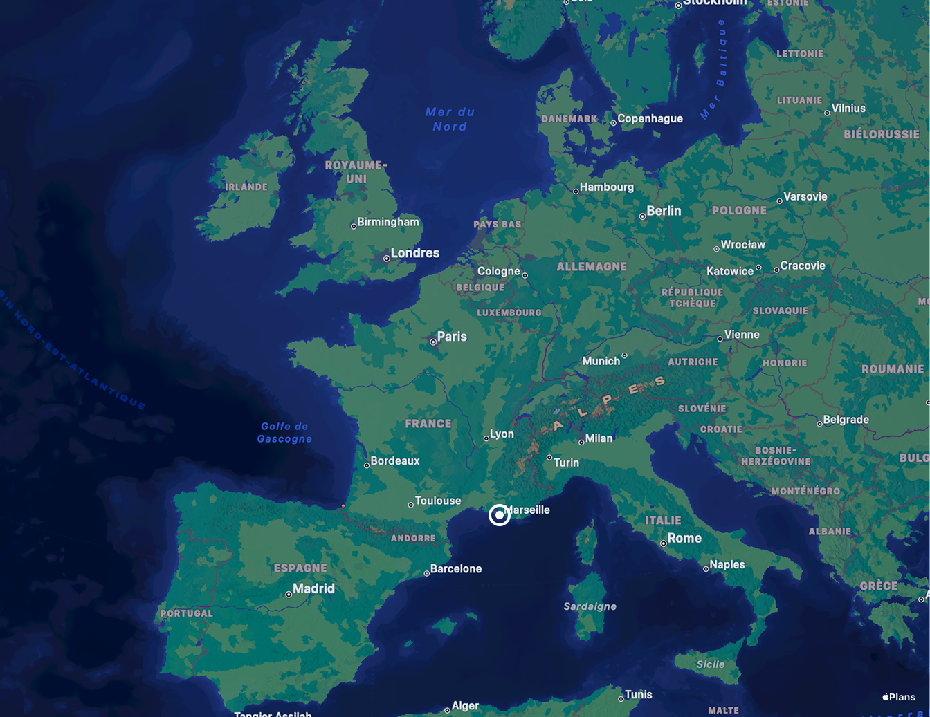Carte Europe Maison Barrere